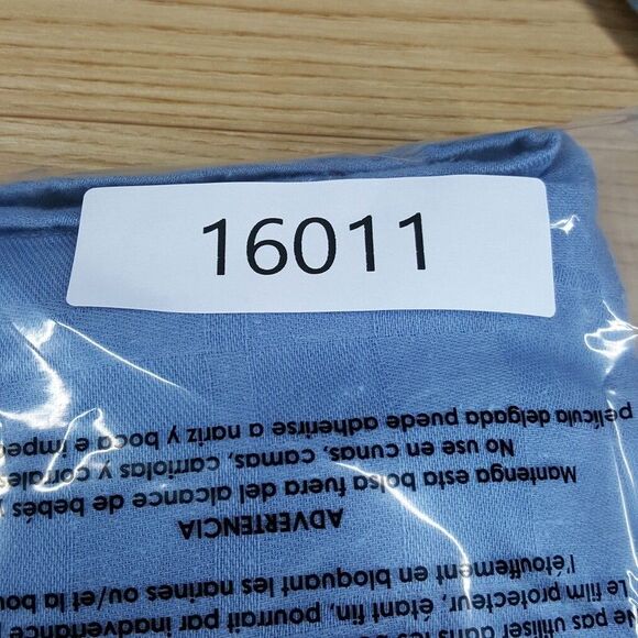 THE NORTH FACE Shirt Mens Medium Blue Button Up Cotton Hemp LOGHILL JACQUARD - Picture 10 of 10